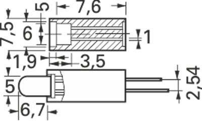 2819.5076 Mentor LED Abstandshalter Bild 2