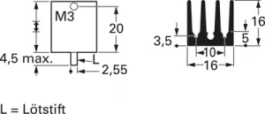 10020091 Fischer Elektronik Kühlkörper