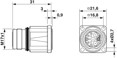 1607769 Phoenix Contact Other Circular Connectors Image 2