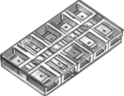 61830002 Weco Flachstecker