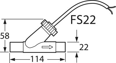 FS22A Cynergy3 Schwimmerschalter, Füllstandssensoren Bild 2