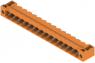 Stiftleiste, 15-polig, RM 5.08 mm, abgewinkelt, orange, 1149040000