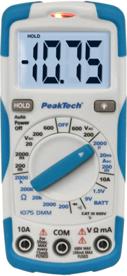 P 1075 PeakTech Multimeter Bild 1