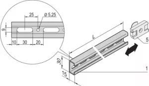 22114-460 SCHROFF Accessories for Enclosures