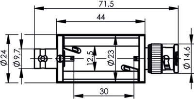 J01008C0807 Telegärtner Koaxial Adapter Bild 2