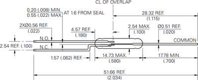 MDRR-DT-15-20-F Littelfuse Näherungsschalter, Reedschalter Bild 2