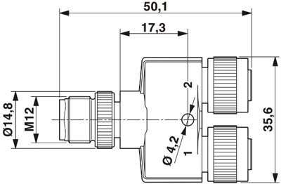 1527618 Phoenix Contact Sensor-Aktor Adapter Bild 2