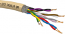 PVC Datenkabel, 4-adrig, 0,14 mm², grau, 2-LIYCY TP 2X2X0,14 GR