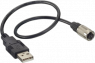 USB Adapterkabel, USB 2.0 Stecker A auf Binder Buchse Serie 711 für MAVOPROBE, V074A