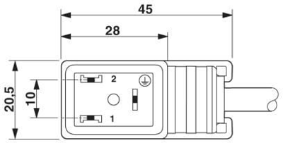 1434963 Phoenix Contact Sensor-Aktor Kabel Bild 3