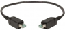 Systemkabel, RJ45-Stecker, gerade auf RJ45-Stecker, gerade, Cat 5e, PVC, 2.5 m, schwarz