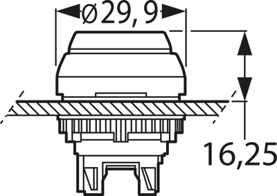 L21AK20 BACO Betätiger und Meldeelemente