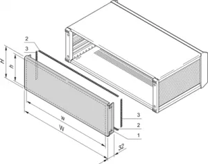 24576-247 SCHROFF Gehäusezubehör