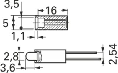 2818.3160 Mentor LED Abstandshalter Bild 2