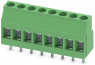 Leiterplattenklemme, 8-polig, RM 5 mm, 0,2-4,0 mm², 24 A, Schraubanschluss, grün, 1711084
