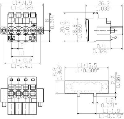 1982900000 Weidmüller Steckverbindersysteme Bild 2