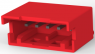 Steckverbinder, 5-polig, RM 2.5 mm, gerade, rot, 1-1871843-5
