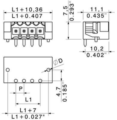 1000600000 Weidmüller Steckverbindersysteme Bild 3