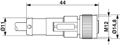 1414451 Phoenix Contact Sensor-Aktor Kabel Bild 2