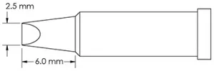 GT4-CH0025P METCAL Soldering tips, desoldering tips and hot air nozzles