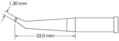 GT4-CN2213R METCAL Lötspitzen, Entlötspitzen und Heißluftdüsen