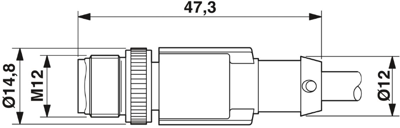 1406024 Phoenix Contact Sensor-Aktor Kabel Bild 2