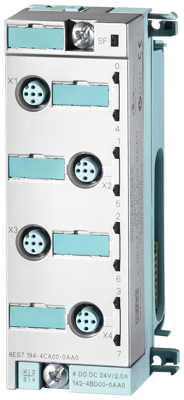 6ES7194-4CA50-0AA0 Siemens System wiring and connections