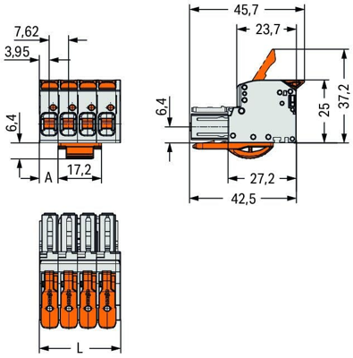 831-1106/322-000 WAGO Connecting Blocks Image 5