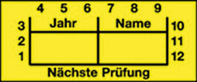 590-00166 HellermannTyton Prüfplaketten, Schilder und Bänder