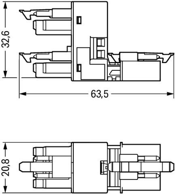 890-945 WAGO Gerätesteckverbinder Bild 2