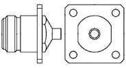 1057178-1 AMP Koaxialsteckverbinder