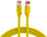 Patchkabel, RJ45-Stecker, gerade auf RJ45-Stecker, gerade, Cat 7, S/FTP, LSZH, 0.25 m, gelb