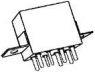 Relais, 2 Wechsler, 28 V (DC), 500 Ω, 5 A, 28 V (DC), monostabil, 4-1617758-6