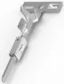 Flachstecker, 1,5 mm², AWG 15, Crimpanschluss, verzinnt, 1703278-2