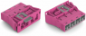 Stecker, 4-polig, Snap-in, Federklemmanschluss, 0,5-4,0 mm², pink, 770-794/081-000