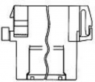 Stecker, unbestückt, 22-polig, gerade, 2-reihig, schwarz, 929505-7