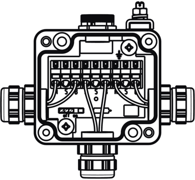 8564090000 Weidmüller Feldbusverteiler Bild 2