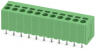 Leiterplattenklemme, 11-polig, RM 5 mm, 0,2-4,0 mm², 23 A, Federklemmanschluss, grün, 1732580
