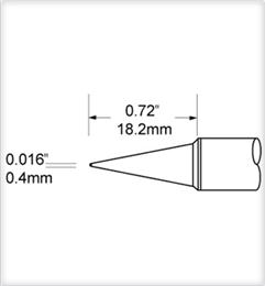 SFV-CN05A METCAL Lötspitzen, Entlötspitzen und Heißluftdüsen Bild 3