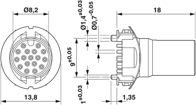 1418641 Phoenix Contact Other Circular Connectors Image 2