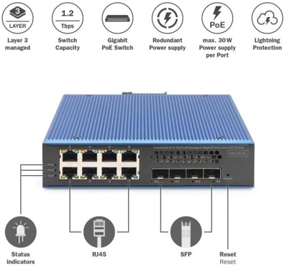 DN-651161 DIGITUS ETHERNET-Switches Bild 4