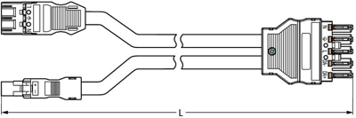 771-5001/224-000 WAGO Pre-assembled Connector Systems Image 2