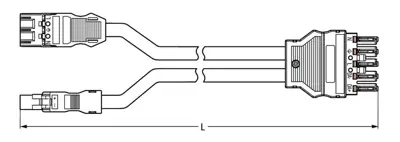 771-5001/182-000 WAGO Vorkonfektionierte Steckverbindersysteme Bild 2