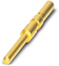 Stiftkontakt, 0,08-0,5 mm², Crimpanschluss, vergoldet, 1239798