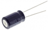 Elektrolytkondensator, 1 µF, 100 V (DC), ±20 %, radial, RM 2.5 mm, Ø 5 mm