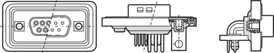 4STD09PAU99R40X CONEC D-Sub Steckverbinder