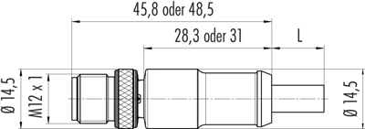 77 3529 0000 50712-0200 binder Sensor-Aktor Kabel Bild 2