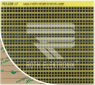 RE1220-LF, parallel angeordnete quadratische Pads