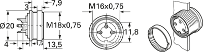 0305 08-1 Lumberg Other Circular Connectors Image 2