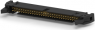 Stiftleiste, 60-polig, RM 2.54 mm, abgewinkelt, schwarz, 1-5499913-1